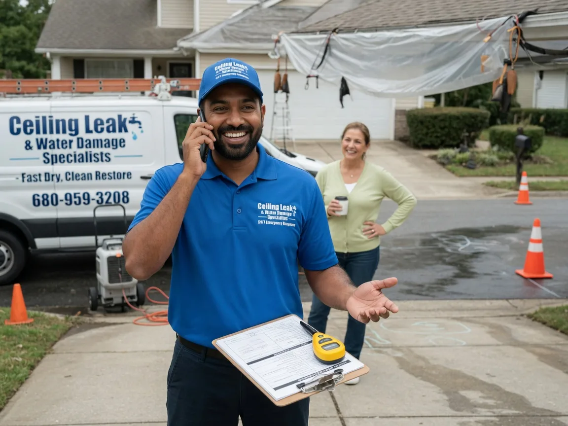 Ceiling Leak Cleanup Hamilton, MI FAQs